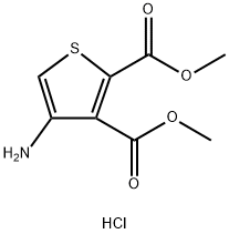 Dimethyl 4-aminothiophene-2,3-dicarboxylate hydrochloride price.