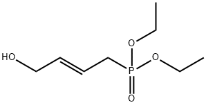 (E)-diethyl 4-hydroxybut-2-enylphosphonate,121077-61-0,结构式