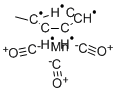 Methylcyclopentadienyl manganese tricarbonyl Structure