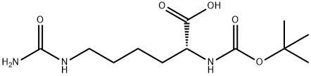 BOC-D-HOMOCITRULLINE,121080-97-5,结构式