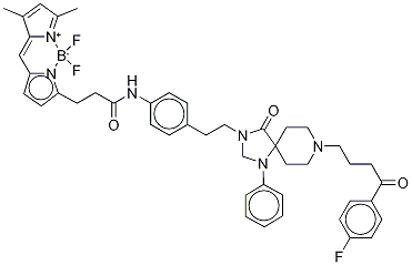3-Bodipy-propanoic Acid N-Phenethylspiperone Amide Struktur