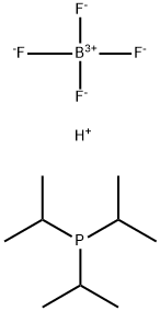 テトラフルオロほう酸トリイソプロピルホスフィン 化学構造式