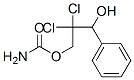 (2,2-dichloro-3-hydroxy-3-phenyl-propyl) carbamate 结构式