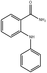 2-(苯基氨基)苯甲酰胺,1211-19-4,结构式