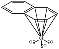 TRICARBONYL(NAPHTHALENE)CHROMIUM Structure