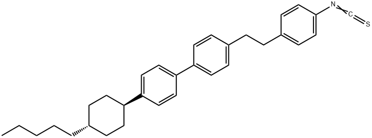 4-(2-(4-ISOTHIOCYANATOPHENYL)ETHYL)-4'-& 化学構造式