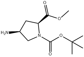 121148-01-4 (2S,4S)-4-アミノピロリジン-1,2-二カルボン酸1-TERT-ブチル2-メチル