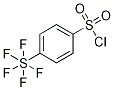 4-(Pentafluorosulfur)benzenesulfonyl chloride Struktur