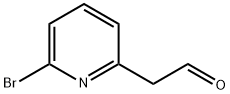 2-(6-溴吡啶-2-基)乙醛,1211524-20-7,结构式