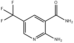 2-aMino-5-(trifluoroMethyl)pyridine-3-carboxaMide Structure