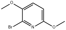 2-Bromo-3,6-dimethoxypyridine Struktur