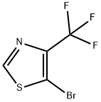 Thiazole, 5-broMo-4-(trifluoroMethyl)- Structure