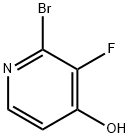 2-溴-3-氟-4-羟基吡啶,1211525-92-6,结构式