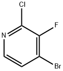 4-broMo-2-chloro-3-fluoropyridine Structure