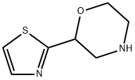 2-Thiazol-2-yl-morpholine 化学構造式