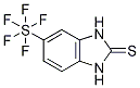 5-PENTAFLUOROSULFANYL-1H-BENZO[D]IMIDAZOLE-2(3H)-THIONE,1211526-90-7,结构式