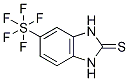 5-Pentafluorosulfanyl-1H-benzo[d]imidazole-2(3H)-thione Structure