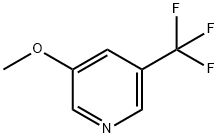 3-甲氧基-5-(三氟甲基)吡啶, 1211528-48-1, 结构式