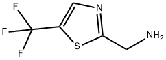 2-Aminomethyl-5-trifluoromethylthiazole 结构式