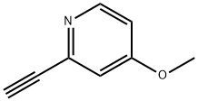 2-ethynyl-4-Methoxypyridine Structure