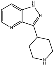 1H-Pyrazolo[4,3-b]pyridine,3-(4-piperidinyl)-,1211535-53-3,结构式