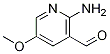 2-aMino-5-Methoxynicotinaldehyde 结构式