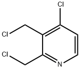 4-chloro-2,3-bis(chloroMethyl)pyridine Struktur