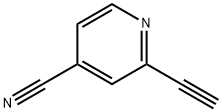 2-Ethynyl-isonicotinonitrile Struktur