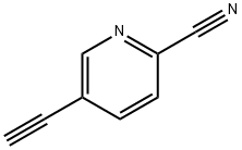 5-乙炔基吡啶-2-甲腈,1211584-19-8,结构式