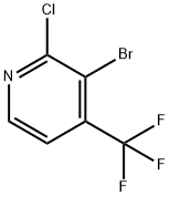 2-氯-3-溴-4-三氟甲基吡啶,1211588-39-4,结构式