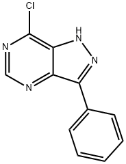 1H-Pyrazolo[4,3-d]pyriMidine, 7-chloro-3-phenyl- Struktur