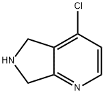 4-chloro-6,7-dihydro-5H-pyrrolo[3,4-b]pyridine Structure