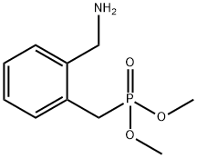 (2-AMINOMETHYL-BENZYL)-PHOSPHONIC ACID DIMETHYL ESTER, 1211593-49-5, 结构式