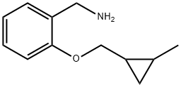 2-(2-Methyl-cyclopropylmethoxy)-benzylamine Struktur