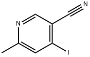 4-Iodo-6-methylnicotinonitrile Struktur