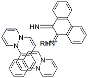 Bis-ppq-Rh 化学構造式