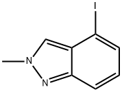 4-Iodo-2-methyl-2H-indazole Structure