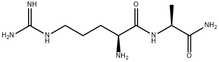 H-ARG-ALA-NH2 2 HCL Struktur