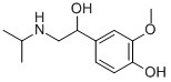 Metiprenaline Structure