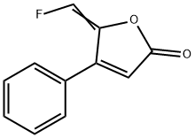 5-(氟亚甲基)-4-苯基-2(5H)-呋喃酮, 1212059-19-2, 结构式