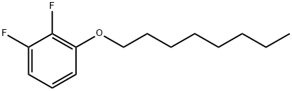 1-Octylxy-2,3-difluorobenzene Structure