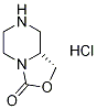 (R)-Hexahydro-oxazolo[3,4-a]pyrazin-3-one hydrochloride Structure