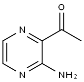 Ethanone, 1-(3-aminopyrazinyl)- (9CI) 化学構造式