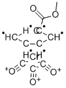 (苯甲酸甲酯)三基羰基铬, 12125-87-0, 结构式
