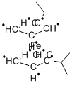 BIS(I-PROPYLCYCLOPENTADIENYL)IRON Structure