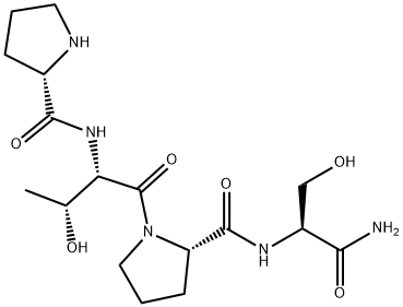 PRO-THR-PRO-SER-NH2: PTPS-NH2 结构式