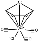 三羰基环戊基氯化钨 结构式