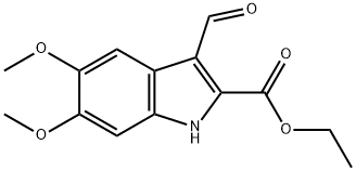 1H-인돌-2-카르복실산,3-포르밀-5,6-다이메톡시-,에틸에스테르