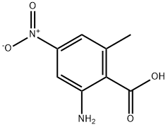 Benzoic acid, 2-amino-6-methyl-4-nitro- (9CI) Structure