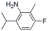 Benzenamine, 3-fluoro-2-methyl-6-(1-methylethyl)- (9CI) Structure